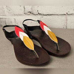 Badong Colorful Feather Sandals